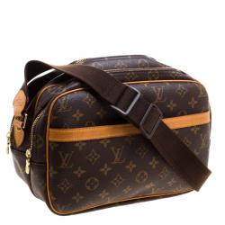 مملوكة مسبقًا حقيبة لوي فيتون ريبورتر كانفاس مونوغرامي PM