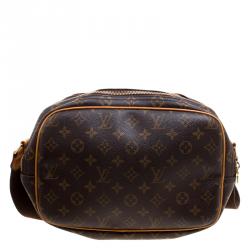 مملوكة مسبقًا حقيبة لوي فيتون ريبورتر كانفاس مونوغرامي PM