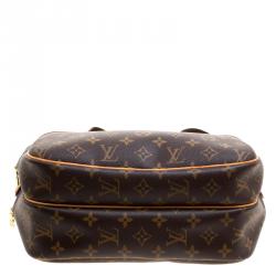مملوكة مسبقًا حقيبة لوي فيتون ريبورتر كانفاس مونوغرامي PM