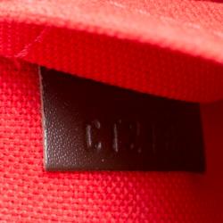 Pre Owned Louis Vuitton Damier Ebene Canvas Alma PM Bag