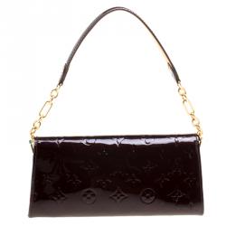 Louis Vuitton Amarante Monogram Vernis Sunset Boulevard Bag