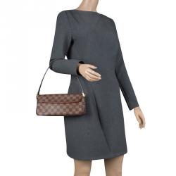 Louis Vuitton Damier Recoleta Shoulder Bag N51299 Ebene Brown PVC Leather  Women's LOUIS VUITTON