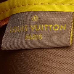 Louis Vuitton Jaune Damier Geant Pochette Bag