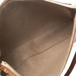 Pre Owned Louis Vuitton Black Multicolor Canvas Pochette Accessories