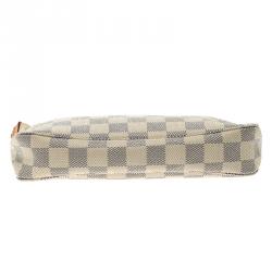 مملوكة مسبقًا حقيبة إكسسوارات صغيرة لوي فيتون كانفاس دامييه آزور