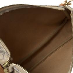 مملوكة مسبقًا حقيبة إكسسوارات صغيرة لوي فيتون كانفاس دامييه آزور