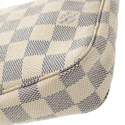 مملوكة مسبقًا حقيبة إكسسوارات صغيرة لوي فيتون كانفاس دامييه آزور