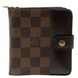 Louis Vuitton Damier Ebene Compact Zippy Wallet
