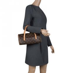 Pre Owned Louis Vuitton Monogram Canvas Sonatine Bag