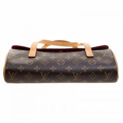 Pre Owned Louis Vuitton Monogram Canvas Sonatine Bag