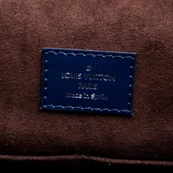 Pre Owned Louis Vuitton Saphir Epi Leather Cluny MM Bag