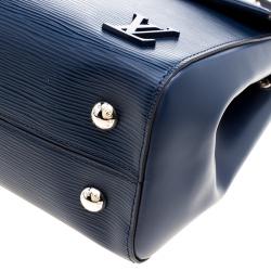 Pre Owned Louis Vuitton Saphir Epi Leather Cluny MM Bag