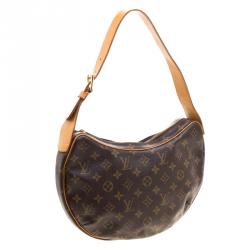Pre Owned Louis Vuitton Monogram Canvas Croissant MM Bag