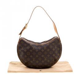 Pre Owned Louis Vuitton Monogram Canvas Croissant MM Bag