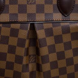 Pre Owned Louis Vuitton Damier Ebene Canvas Trevi PM Bag