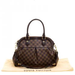 Pre Owned Louis Vuitton Damier Ebene Canvas Trevi PM Bag