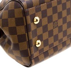 Pre Owned Louis Vuitton Damier Ebene Canvas Trevi PM Bag