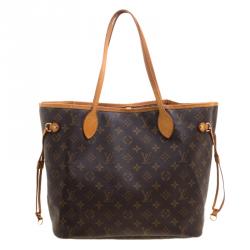Pre Owned Louis Vuitton Monogram Canvas Neverfull MM Bag