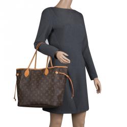 Pre Owned Louis Vuitton Monogram Canvas Neverfull MM Bag