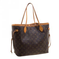 Pre Owned Louis Vuitton Monogram Canvas Neverfull MM Bag