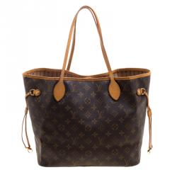 Pre Owned Louis Vuitton Monogram Canvas Neverfull MM Bag