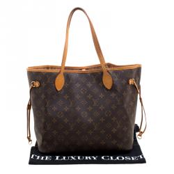 Pre Owned Louis Vuitton Monogram Canvas Neverfull MM Bag