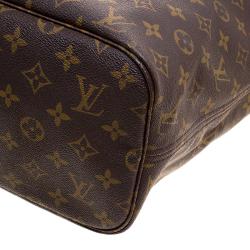 Pre Owned Louis Vuitton Monogram Canvas Neverfull MM Bag