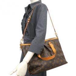 Pre Owned Louis Vuitton Monogram Palermo Tote PM