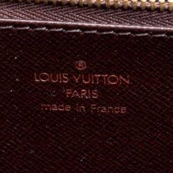 Pre Owned Louis Vuitton Damier Ebene Canvas Malesherbes Top Handle Bag