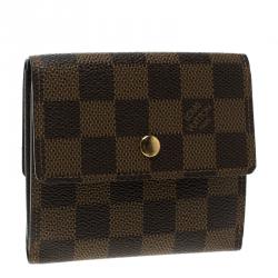 Pre Owned محفظة لوي فيتون كومباكت اليس كانفاس دامييه أيبين