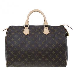Pre Owned Louis Vuitton Monogram Canvas Speedy 35