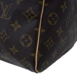 Pre Owned Louis Vuitton Monogram Canvas Speedy 35