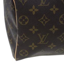 Pre Owned Louis Vuitton Monogram Canvas Speedy 35