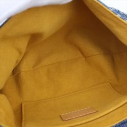 Pre Owned حقيبة لوي فيتون ميني بليتي دنيم مونوغرامي أزرق