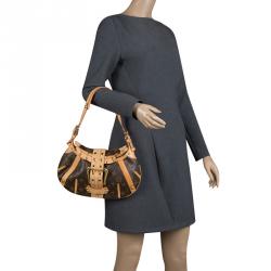 Louis Vuitton, Bags, Louis Vuitton Pleated Leonor Monogram Canvas Leather Handbag  Purse
