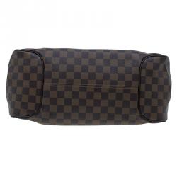 Pre Owned حقيبة لوي فيتون ريغيا كانفاس دامييه إبين بني