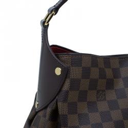 Pre Owned حقيبة لوي فيتون ريغيا كانفاس دامييه إبين بني
