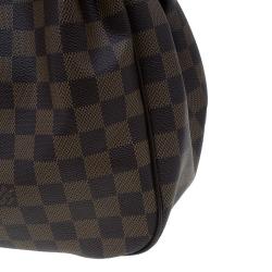 Pre Owned حقيبة لوي فيتون ريغيا كانفاس دامييه إبين بني