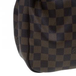 Pre Owned حقيبة لوي فيتون ريغيا كانفاس دامييه إبين بني