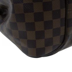 Pre Owned حقيبة لوي فيتون ريغيا كانفاس دامييه إبين بني