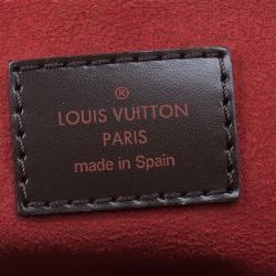 Pre Owned حقيبة لوي فيتون ريغيا كانفاس دامييه إبين بني