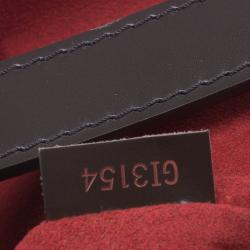 Pre Owned حقيبة لوي فيتون ريغيا كانفاس دامييه إبين بني