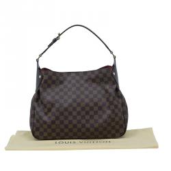 Pre Owned حقيبة لوي فيتون ريغيا كانفاس دامييه إبين بني