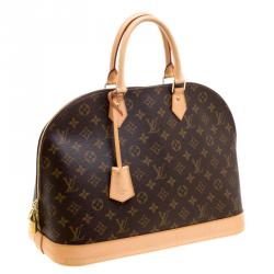 مملوكة مسبقًا حقيبة لوي فيتون ألما كانفاس مونوغرامي