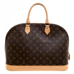 مملوكة مسبقًا حقيبة لوي فيتون ألما كانفاس مونوغرامي