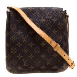 Pre Owned Louis Vuitton Monogram Canvas Musette Salsa Crossbody Bag