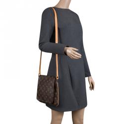 Pre Owned Louis Vuitton Monogram Canvas Musette Salsa Crossbody Bag