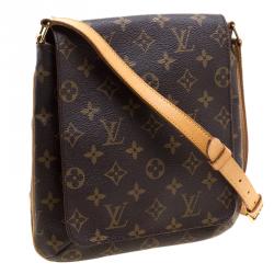 Pre Owned Louis Vuitton Monogram Canvas Musette Salsa Crossbody Bag