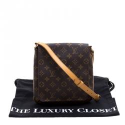 Pre Owned Louis Vuitton Monogram Canvas Musette Salsa Crossbody Bag
