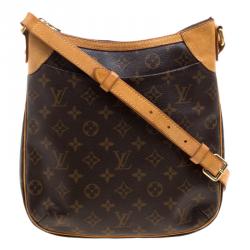 Pre Owned حقيبة لوي فيتون أوديون كانفاس م ونوغرامي PM